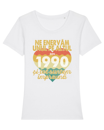 Ne enervam unul pe altul din 1990 si tot suntem impreuna White