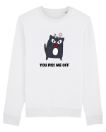 You piss me off Bluză mânecă lungă Unisex Rise