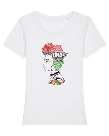 Africa DNA White