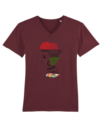 Africa DNA Burgundy