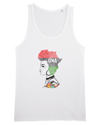 Africa DNA White
