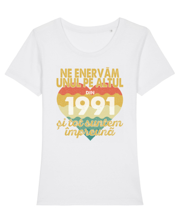 Ne enervam unul pe altul din 1991 si tot suntem impreuna White