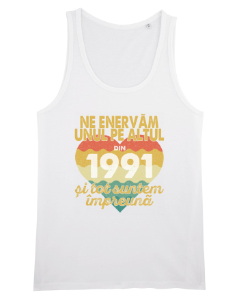 Ne enervam unul pe altul din 1991 si tot suntem impreuna White