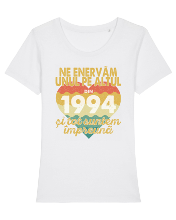 Ne enervam unul pe altul din 1994 si tot suntem impreuna White