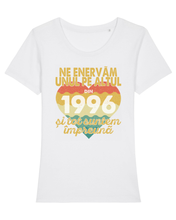 Ne enervam unul pe altul din 1996 si tot suntem impreuna White