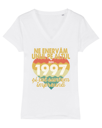 Ne enervam unul pe altul din 1997 si tot suntem impreuna White