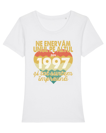 Ne enervam unul pe altul din 1997 si tot suntem impreuna White