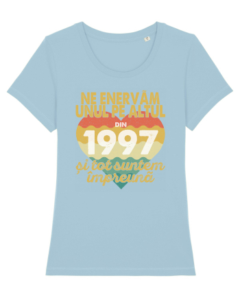 Ne enervam unul pe altul din 1997 si tot suntem impreuna Sky Blue