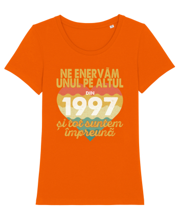 Ne enervam unul pe altul din 1997 si tot suntem impreuna Bright Orange