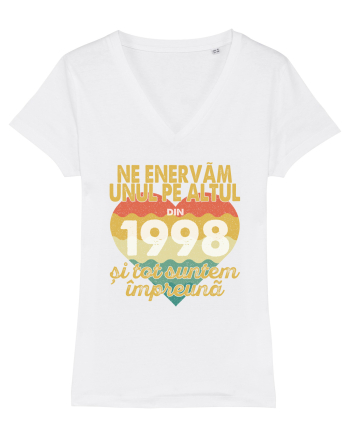 Ne enervam unul pe altul din 1998 si tot suntem impreuna White