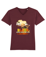 Black history Tricou mânecă scurtă guler V Bărbat Presenter