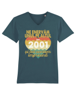 Ne enervam unul pe altul din 2001 si tot suntem impreuna Tricou mânecă scurtă guler V Bărbat Presenter