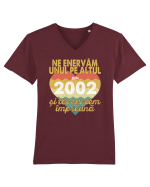 Ne enervam unul pe altul din 2002 si tot suntem impreuna Tricou mânecă scurtă guler V Bărbat Presenter
