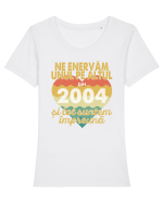 Ne enervam unul pe altul din 2004 si tot suntem impreuna Tricou mânecă scurtă guler larg fitted Damă Expresser