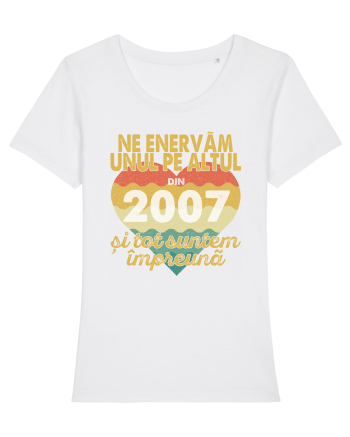 Ne enervam unul pe altul din 2007 si tot suntem impreuna White
