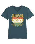 Ne enervam unul pe altul din 2007 si tot suntem impreuna Tricou mânecă scurtă guler V Bărbat Presenter