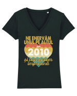 Ne enervam unul pe altul din 2010 si tot suntem impreuna Tricou mânecă scurtă guler V Damă Evoker