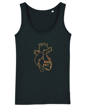 All in heart. Black