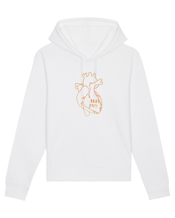 All in heart. White