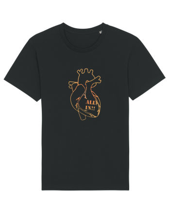 All in heart. Black