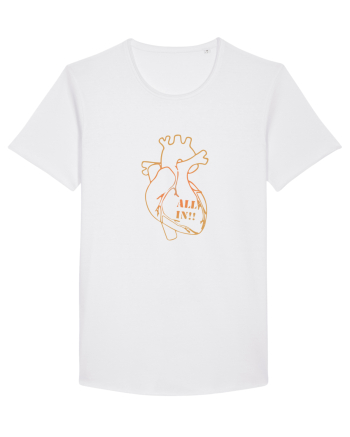 All in heart. White