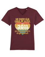 Ne enervam unul pe altul din 2011 si tot suntem impreuna Tricou mânecă scurtă guler V Bărbat Presenter