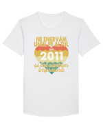 Ne enervam unul pe altul din 2011 si tot suntem impreuna Tricou mânecă scurtă guler larg Bărbat Skater