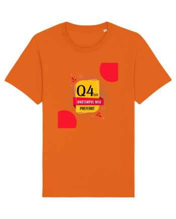 Q4 este anotimpul meu preferat Bright Orange