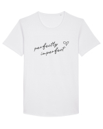 Perfectly Imperfect Tricou mânecă scurtă guler larg Bărbat Skater
