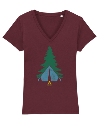 Camping Life Burgundy