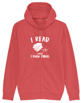 I read and I know things. Carmine Red