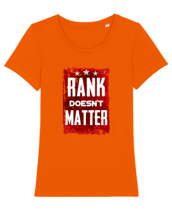 Rank doesn't matter Bright Orange