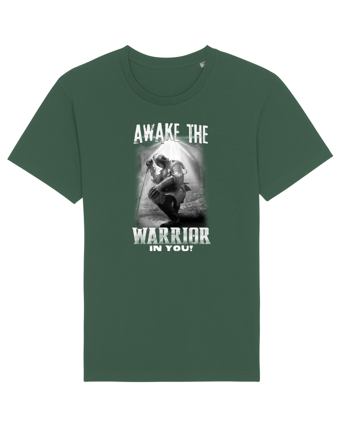 Tricou mânecă scurtă Unisex Rocker Bottle Green