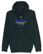 SINGLE DAD Hanorac cu fermoar Unisex Connector
