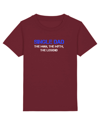 SINGLE DAD Burgundy