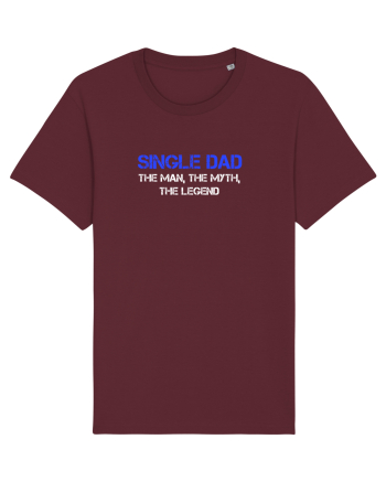 SINGLE DAD Burgundy