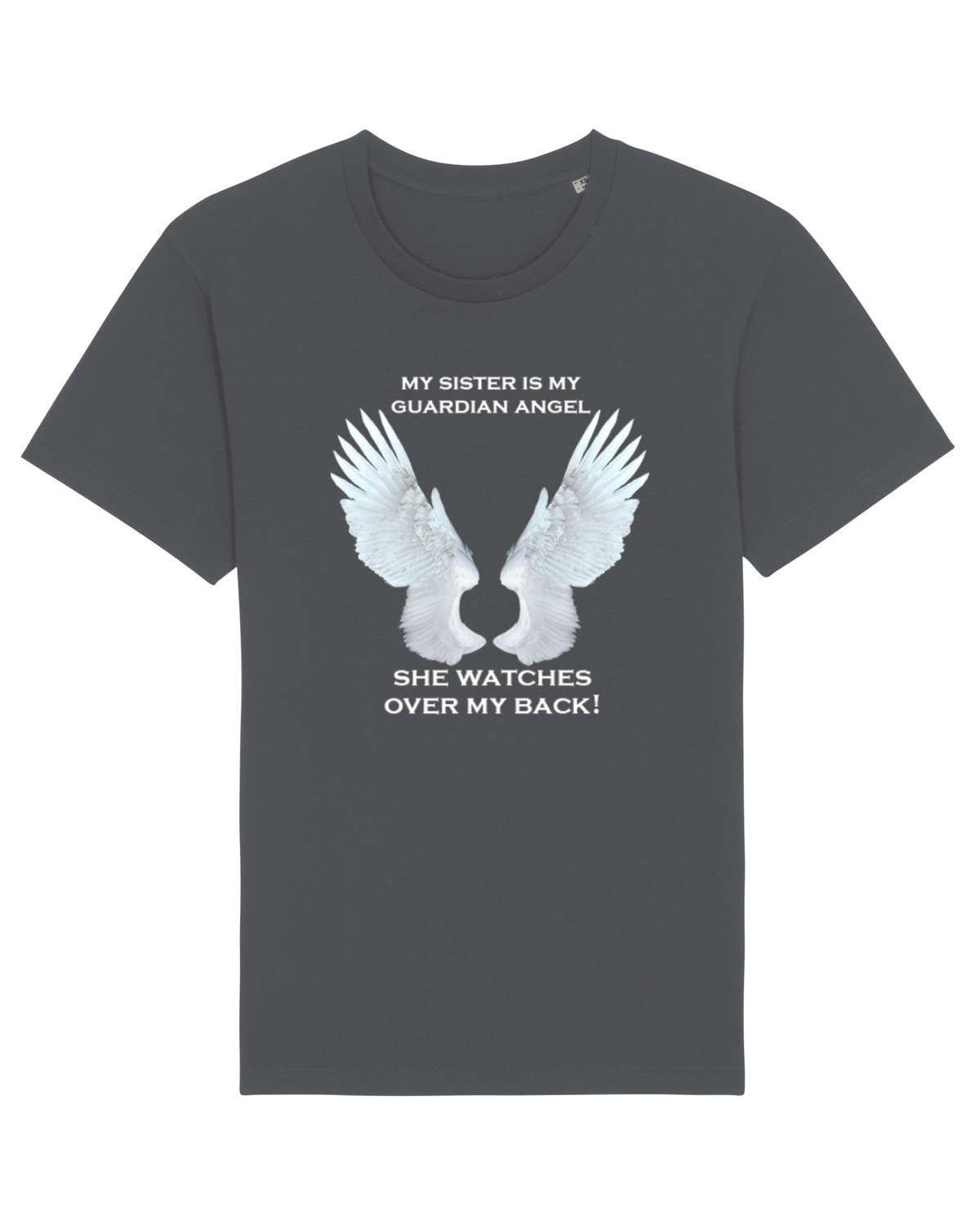 Tricou mânecă scurtă Unisex Rocker Anthracite