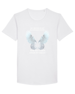 ANGEL Tricou mânecă scurtă guler larg Bărbat Skater