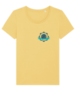Hai să facem iubire no 2 Tricou mânecă scurtă guler larg fitted Damă Expresser