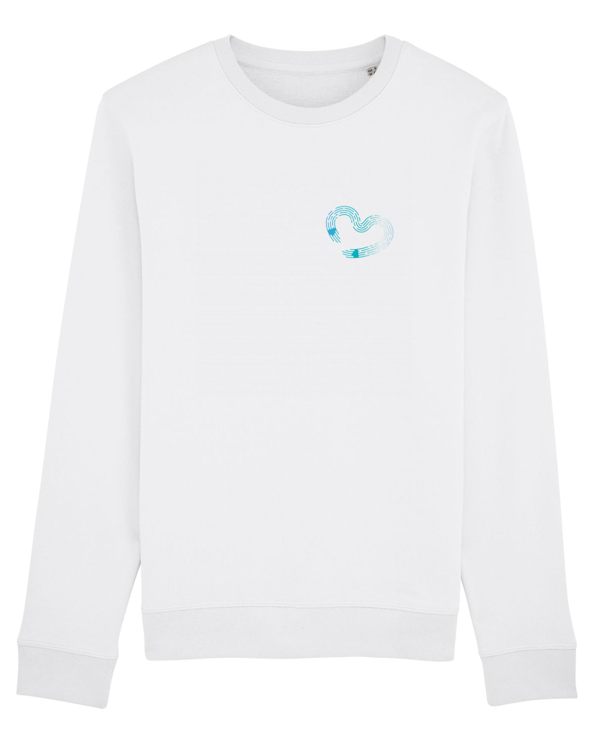 Bluză mânecă lungă Unisex Rise White