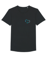 Hai să facem iubire no 3 Tricou mânecă scurtă guler larg Bărbat Skater
