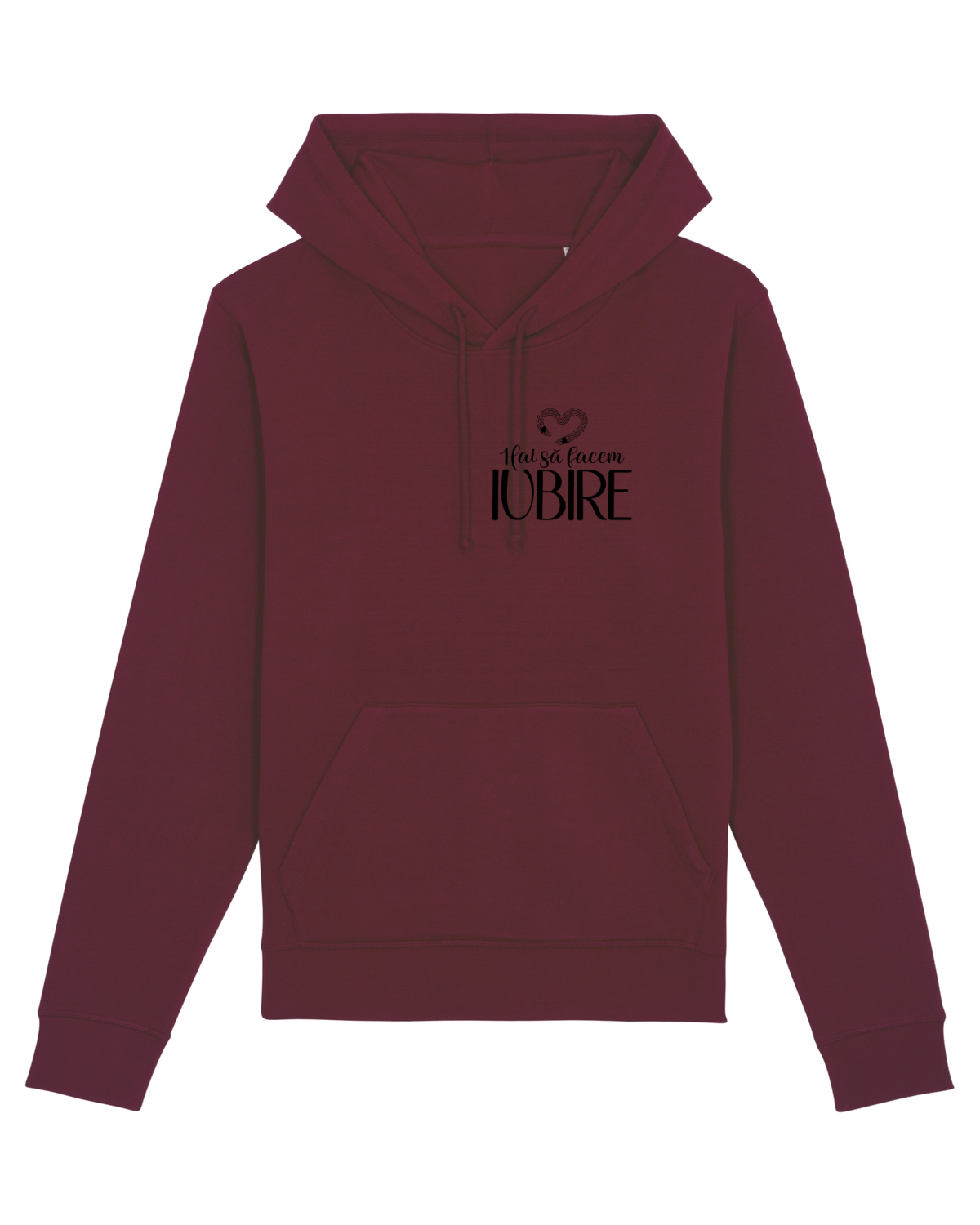 Hanorac Unisex Drummer Burgundy
