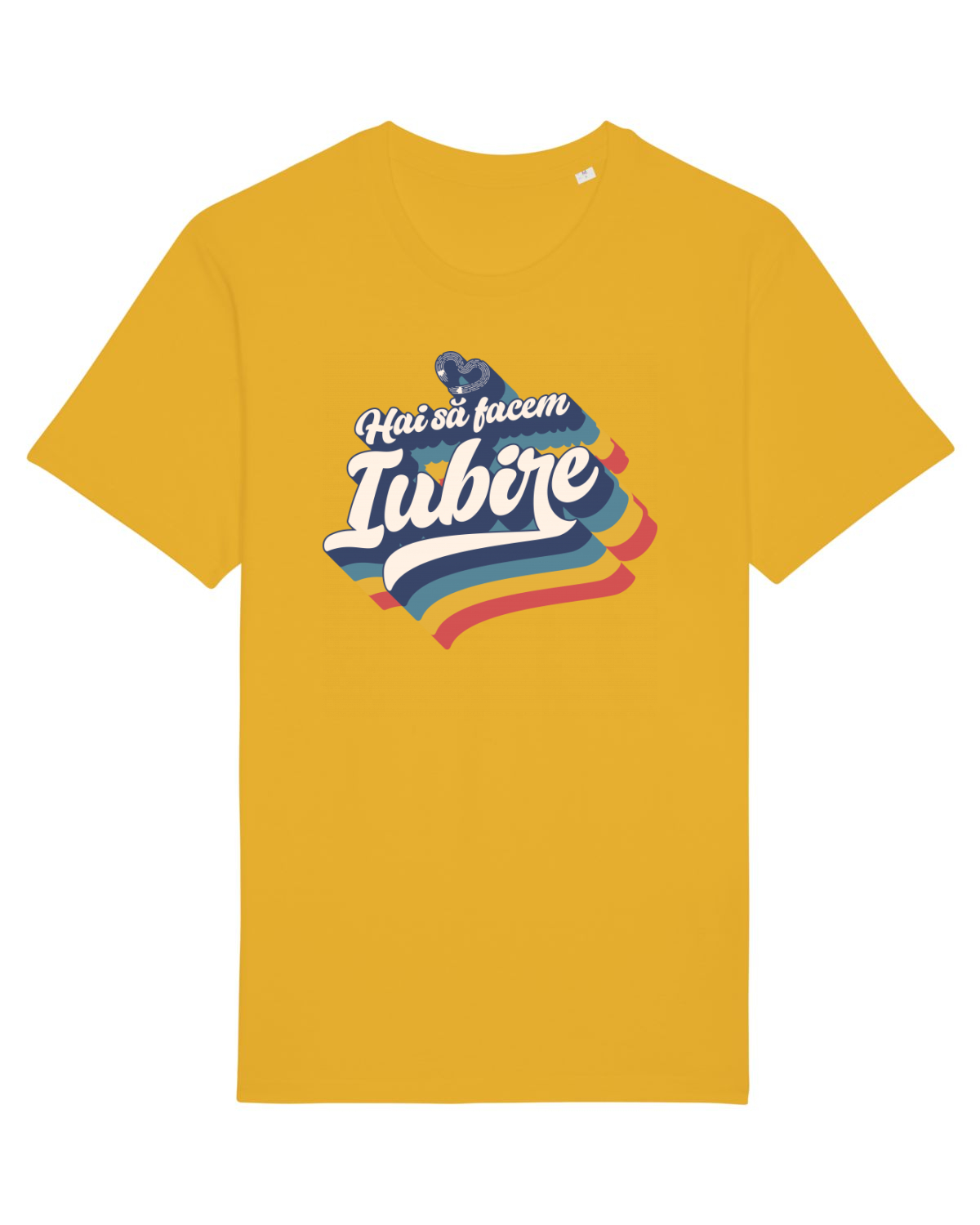 Tricou mânecă scurtă Unisex Rocker Spectra Yellow