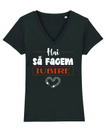 Hai să facem iubire no 15 Tricou mânecă scurtă guler V Damă Evoker