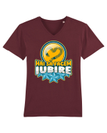 Hai să facem iubire no 18 Tricou mânecă scurtă guler V Bărbat Presenter