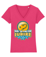 Hai să facem iubire no 21 Tricou mânecă scurtă guler V Damă Evoker