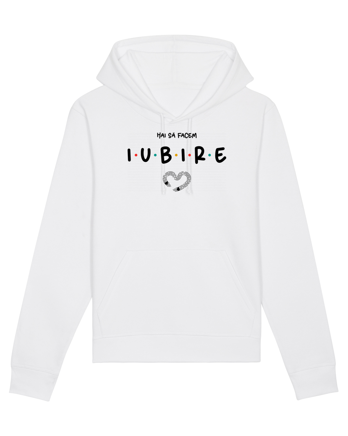 Hanorac Unisex Drummer White