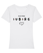 Hai să facem iubire no 22 Tricou mânecă scurtă guler larg fitted Damă Expresser