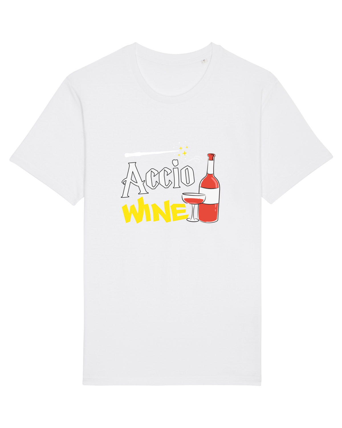 Tricou mânecă scurtă Unisex Rocker White