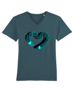 Hai să facem iubire no 24 Tricou mânecă scurtă guler V Bărbat Presenter
